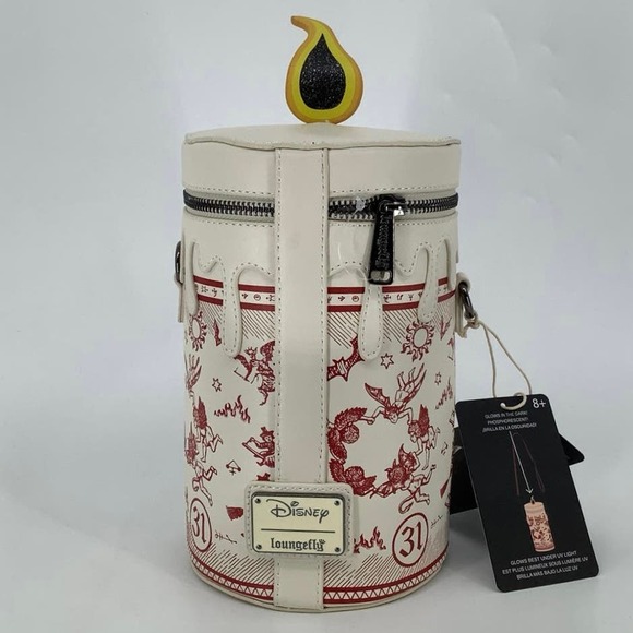 NEW! Loungefly Disney Hocus Pocus Black Flame Candle Crossbody Bag $70 msrp D13 - Picture 4 of 11